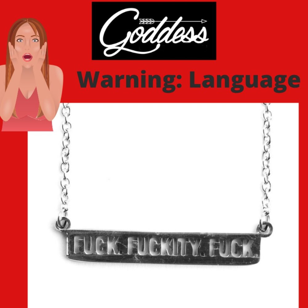 F Bomb Necklace LAST ONE!